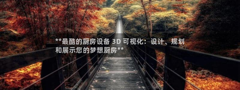 尊龙是什么软件：**最酷的厨房设备 3D 可视化：设计、规划